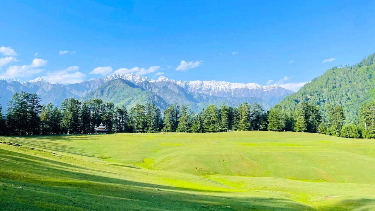 <p>A Serene Himalayan Meadow Escape</p>
