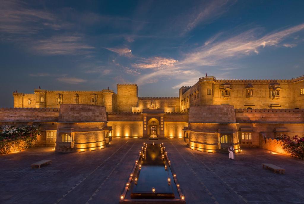<p>A Desert Heritage &amp; Sand Dune Escape -- Suryagarh Resort Jaisalmer - 3 nights &amp; 4 days</p>