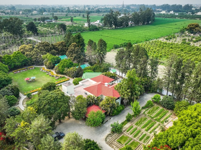 <p>A Serene Punjab Countryside &amp; Spiritual Retreat</p>